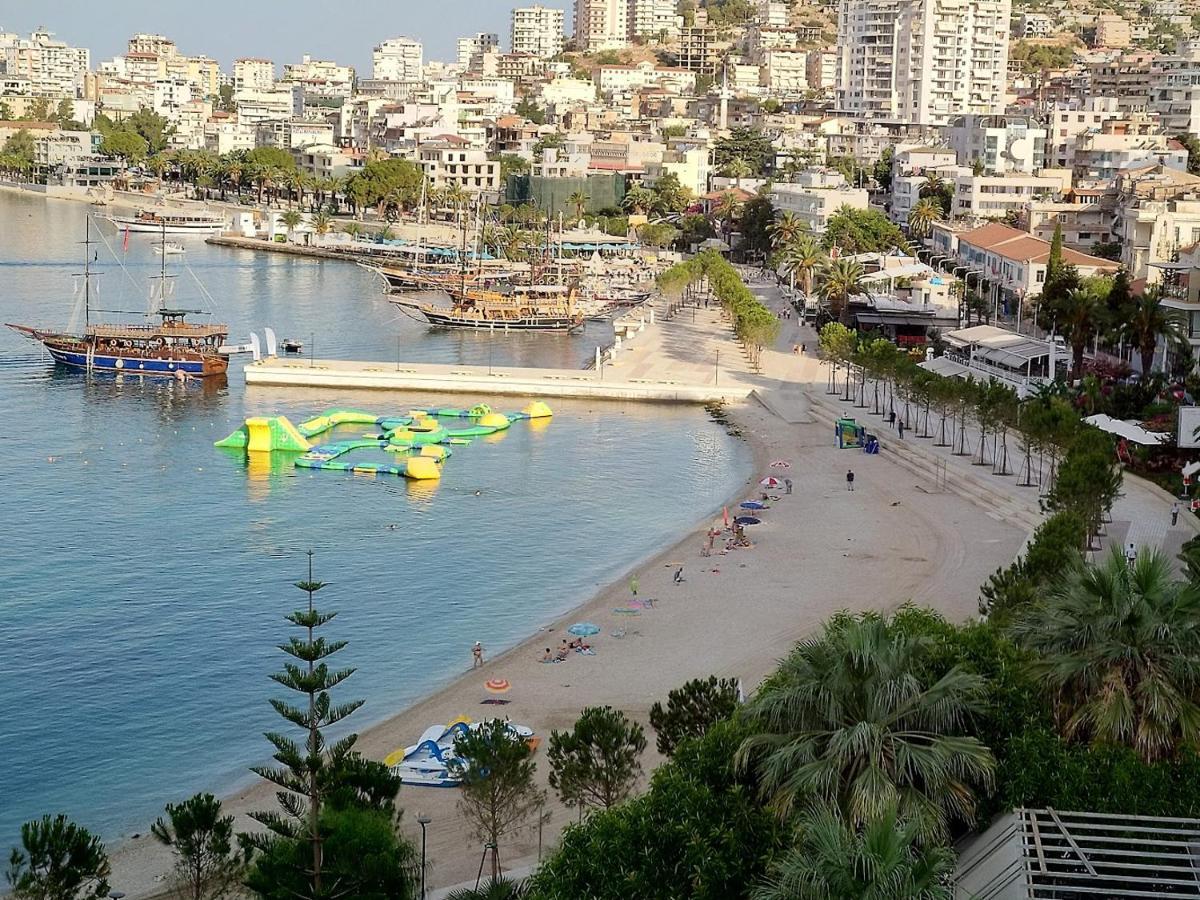 Amazing Sea City View Apartment Saranda Zewnętrze zdjęcie