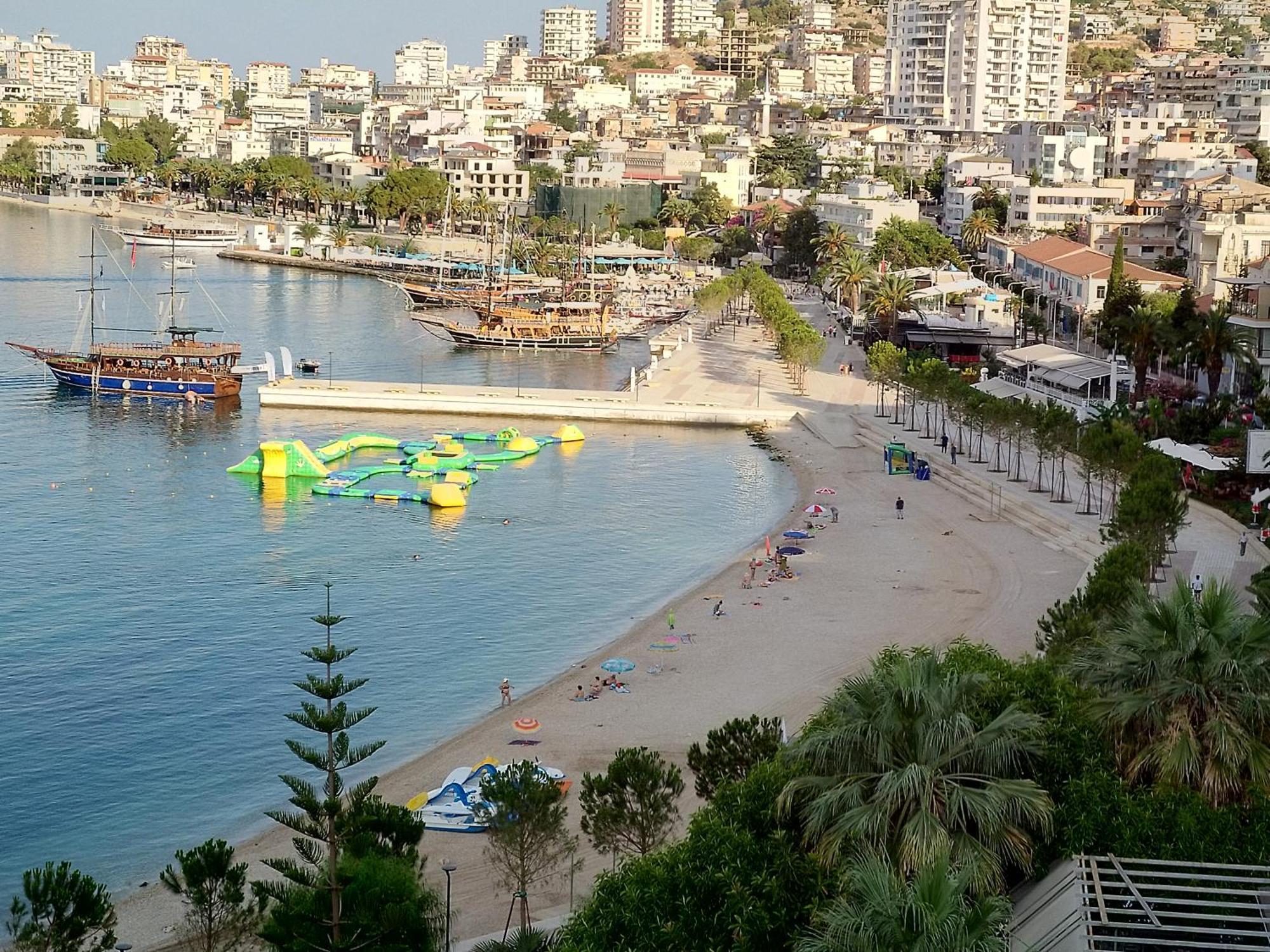 Amazing Sea City View Apartment Saranda Zewnętrze zdjęcie